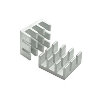 Tube de refroidissement en U personnalisé pour processeur d'ordinateur, dissipateur thermique anodisé à 4 caloducs pour ventilateurs de CPU