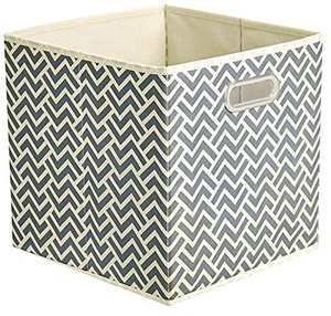 Porte-vêtements pliable carré gain de place - Organisateur de garde-robe moderne en tissu PP avec cintres multi-pantalons pour chambre à coucher et bureau - Product Image 5