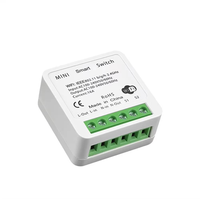 Interrupteur intelligent Wi-Fi universel avec minuterie et télécommande sans fil pour la domotique