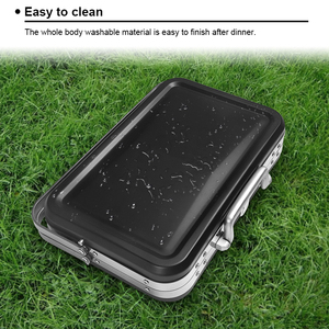 Mini <span class=keywords><strong>valise</strong></span> commerciale <span class=keywords><strong>barbecue</strong></span> commercial Camping extérieur pliant <span class=keywords><strong>Barbecue</strong></span> en acier inoxydable grils de <span class=keywords><strong>barbecue</strong></span> à <span class=keywords><strong>gaz</strong></span> portables - Product Image 6