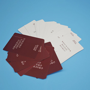 Nhà máy chất lượng cao hàng ngày inspirational thẻ trò chơi tích cực tự khẳng định thẻ tùy chỉnh in ấn chơi thẻ với hộp đóng gói - Product Image 4