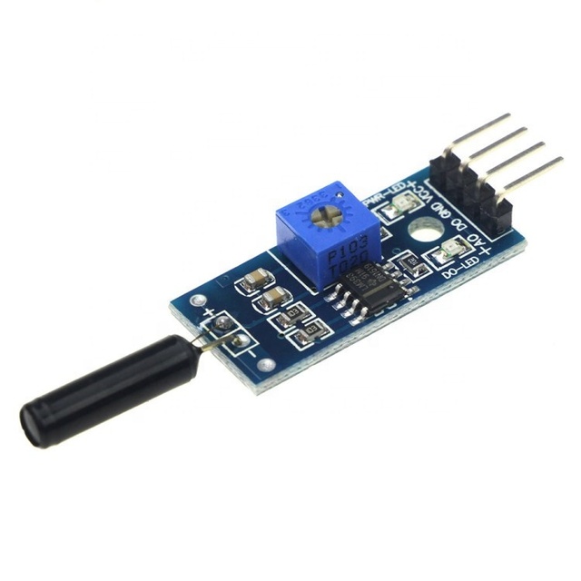 Highly Sensitive SW1801P Vibration Alarm Sensor Module for Safety Sensing Applications