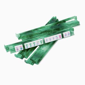 Ensemble de support et poussoir en agate de haute qualité, luxueux et très prisé. Règle élégante et raffinée. Épaisseur stable. Mahjong - Product Image 4