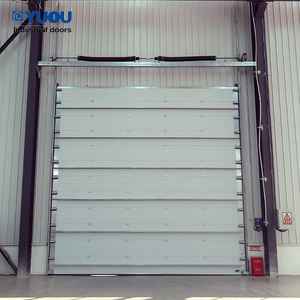 Puerta de fábrica <span class=keywords><strong>plegable</strong></span> de Metal superior seccional industrial Puerta Seccional de elevación <span class=keywords><strong>vertical</strong></span> deslizante superior - Product Image 1
