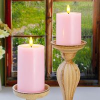 Ensemble de bougies LED sans flamme avec télécommande pour la décoration de la maison