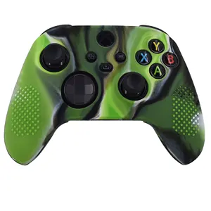 适用于微软Xbox系列X控制台控制器游戏手柄游戏垫配件的防滑硅胶软橡胶保护套