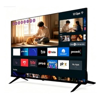 Achat en gros de téléviseurs LED Android intelligents 4K avec connexion Wi-Fi, support du fabricant pour logo personnalisé