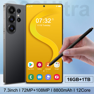 热门 S26 Ultra 5G 智能手机原装 Android <span class=keywords><strong>15</strong></span> 108MP 高清美颜相机 16GB+1TB 7.3英寸无锁版十核蜂窝网络 CDMA - Product Image 3