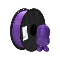Filamen PLA+ 1.75mm 1kg Ungu PLA+ Filamen Printer 3D untuk Pencetakan FDM OEM ODM Grosir Pasokan Massal