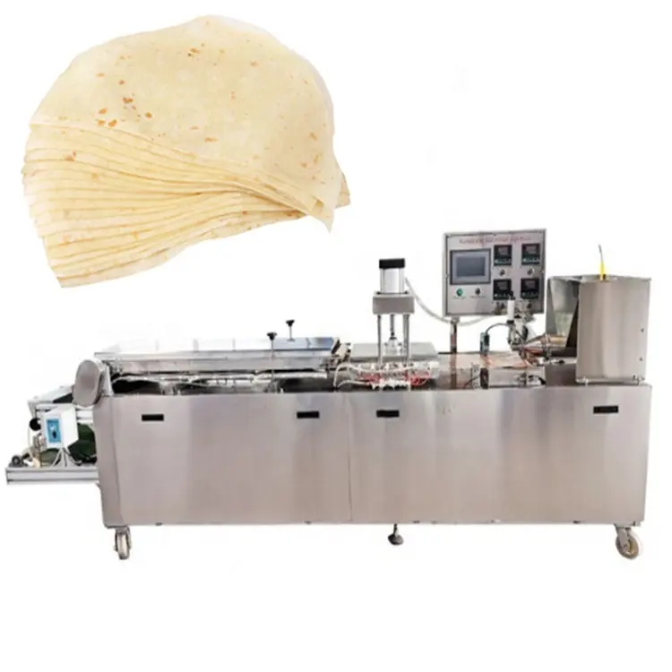 आर्मेनियाई लवाश ब्रेड बनाने की मशीन टॉर्टिला उत्पादन मशीनें पूरी तरह से स्वचालित रोटी मेकर खाद्य उत्पादन लाइन