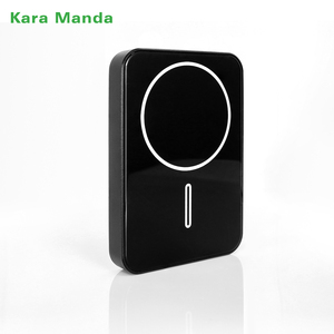 Kara Manda Safe Portable Mini 5000mAh Banco de energía con soporte Inalámbrico Carga rápida PD 20W Banco de energía para iPhone Paquete de batería - Product Image 1