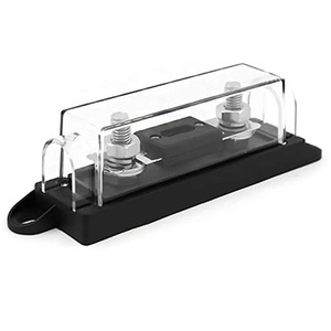 Bloc de fusibles à boulonner robuste <span class=keywords><strong>12V</strong></span> 24V 32V 200A 300A 500A pour autoradio, <span class=keywords><strong>porte</strong></span>-<span class=keywords><strong>fusible</strong></span> ANL à boulonner - Product Image 3