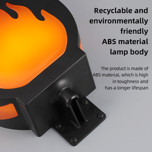 Lámpara de <span class=keywords><strong>Pared</strong></span> LED Creativa de 10W con Sensor <span class=keywords><strong>Solar</strong></span>, Lámpara de <span class=keywords><strong>Pared</strong></span> de ABS de Larga Duración, Resistente al Agua, 3500K, para Decoración de Jardín - Product Image 5