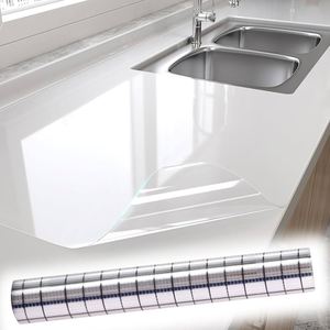 PE trong suốt chống trầy xước màng bảo vệ mềm và bóng không có chất kết dính còn lại cho mặt bàn đá cẩm thạch rõ ràng và mờ - Product Image 1