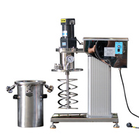 Machine d'homogénéisation de mélangeur à grande vitesse de levage électrique de Bunkin pour le mélange de poudre avec le réservoir 0.5-50L à vendre