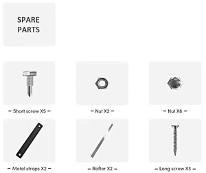 Geniş uygulama kapsamı seralar için uygun yüksek kaliteli güneş hava sirkülasyonu makineleri/tavuk evleri güneş havalı ısıtıcı - Product Image 6