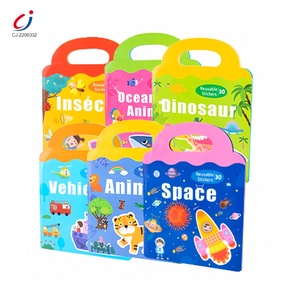 Mode enfants 3D bricolage dinosaures véhicules animal en bois éducatif magnétique puzzle montessori <span class=keywords><strong>livre</strong></span> occupé pour les enfants - Product Image 3