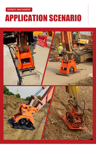 प्रमाणित मिनी खुदाई अटैचमेंट 4-30 टी रोड वाइब्रेटिंग प्लेट हाइड्रोलिक कंक्टर - Product Image 5