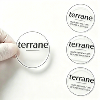 Autocollants transparents anti-contrefaçon avec logo personnalisé - Étiquettes de marque autocollantes écologiques pour tous les emballages de produits