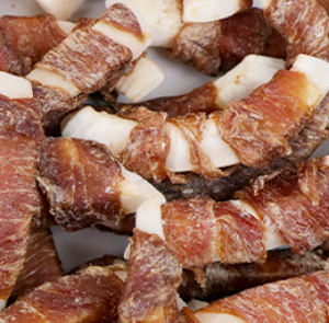 Toptan organik ördek hindistan cevizi şeritler köpek diş çıkarma yüksek Protein doğal sağlık aperatifler davranır - Product Image 6