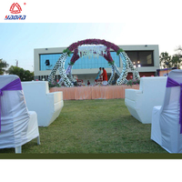 Truss d'éclairage en aluminium Fond de podium de scène de mariage en plein air Truss de scène mobile
