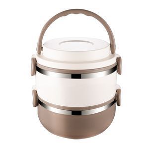 304 Stainless Steel Insulated Lunch Box 700ml Double Layer Leak Proof For Office Students - Product Image 4