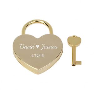 Llave con Forma de Corazón Personalizada con Logotipo, Grabado de Imagen, Nombre y Fecha, para Parejas, Regalo para el Día de San Valentín - Product Image 1