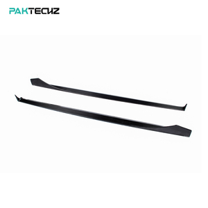 Paktechz Kit de carrosserie en fibre de carbone sèche jupe latérale pour <span class=keywords><strong>Mercedes</strong></span> Benz AMG GT GTS C190 - Product Image 2