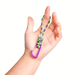 2026 Multi-Function Durable Anti-Lost Climbing Outdoor <b>Lanyard</b> Paracord Keychain for Camping & Hiking - Product Image 6