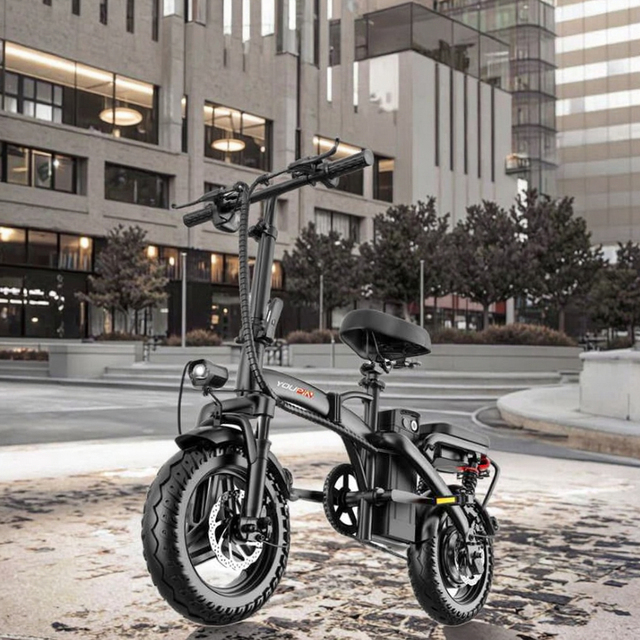 600W Folding Electric Bicycle  with 48V Lithuim Battery China Factory for Adults Electric Bike 3 Speed Electric Scooter for Sale
