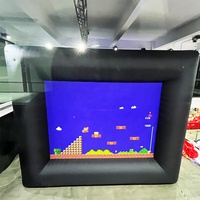 Mur gonflable géant personnalisé pour le Festival de Songkran, imperméable, modèle gonflable publicitaire pour événements