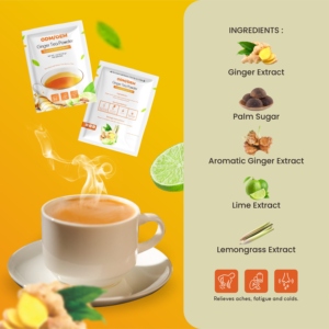 Bebida Mezclada con Hierbas Sin Cafeína para Apoyo Digestivo y Calor - Product Image 3