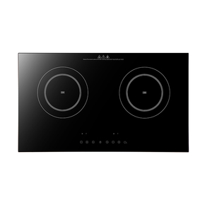 Placa de Inducción con Función de Cocción Potenciada 2000W+2000W, Estructura Sólida de Vidrio para Uso Doméstico - Product Image 1