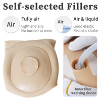 Gonflable 6 Mois À 9 Mois Énorme Femme Enceinte Ventre Gonflable Silicone Corps Portant Grand Grossesse Ventre Props
