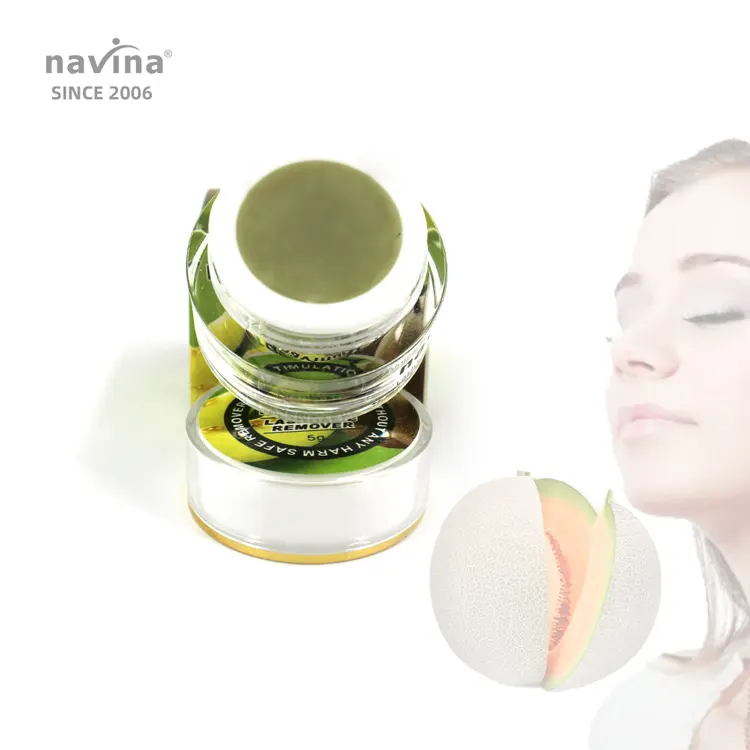 Navina Großhandel Custom 5g Vegan Strawberry Hami Melone Duft schnell entfernen Bond Lash Extension Bonding Kleber entferner Gel