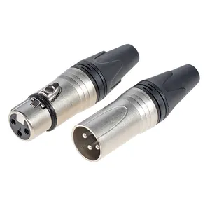 Male Female Sound Microphone Audio Jack Socket 3 4 5 6 7 Pin Mini Adapter male female XLR Connectors