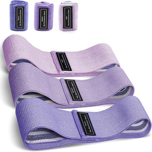 Bandas Elásticas de Algodón para Gimnasio y Fitness, Accesorios de Entrenamiento, Bandas de Resistencia - Product Image 1