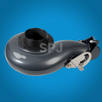 Pièce d'origine pour moteur de bateau marin, alliage d'aluminium, pompe hors-bord Yamaha 15HP pour petits bateaux à réaction.