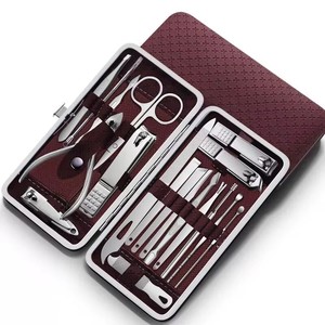 Ensemble de coupe-ongles 8 pièces, ciseaux à ongles multifonctionnels en acier inoxydable, outils de manucure domestiques, Kit de soins des ongles de base - Product Image 5