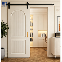 Porte coulissante sur mesure à prix d'usine, porte coulissante à suspension supérieure, porte coulissante à pousser-tirer, pour cuisine, chambre et bureau