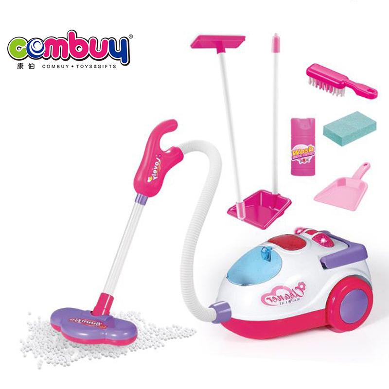 Smoby Aspiradora Infantil Eco Clean Con Sonido Realista – Juguete Para Niños Desde 3 Años, Incluye Pilas LR44