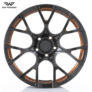 ล้อแม็กซ์คาร์บอนไฟเบอร์แบบฟอร์จสั่งทำพิเศษ สำหรับ RS6 Mercedes ขนาด 18x8 18x9 19x8.5 20x8.5  5x127 5x130 5x120 - Product Image 1