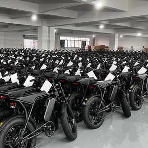 Ouxi 20 Zoll Fett E-Bike in EU US Lager V8 Fett reifen Elektro-Rennräder für Erwachsene 70km Fett E-Bike