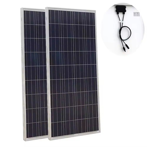 Fabricant chinois de panneaux solaires poly-cellules haute efficacité 100W 200W 300W 400W 48V pour système de montage sur toit - Product Image 2