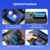 FYJ-116W Windows 10 Pro программное обеспечение De Punto De Venta цифровая плата меню Android Pos-терминал