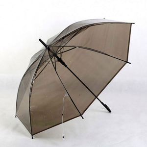 Parapluie publicitaire personnalisé Ys564, portable, en PVC transparent, avec logo, pas cher, coloré, cadeau - Product Image 5