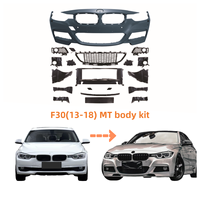 HC pour BMW Série 3 12-18 F30 Mise à niveau vers M-tech Pare-chocs avant Pare-chocs arrière Jupe latérale Grille BMW F30 MT BODYKIT