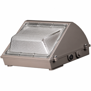 ไฟส่องผนังแบบติดผนังสำหรับคลังสินค้าภายนอกอาคาร ปรับกำลังไฟได้ IP65 125Lm/W 100W 120W AC100-277V หรี่ไฟได้ 0-10V พร้อมโฟโตเซลล์ รับประกัน 5 ปี - Product Image 1