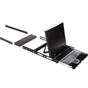 Tiroir de console LCD 19 "avec <span class=keywords><strong>commutateur</strong></span> <span class=keywords><strong>KVM</strong></span> <span class=keywords><strong>Displayport</strong></span> à 8 ports - Product Image 4