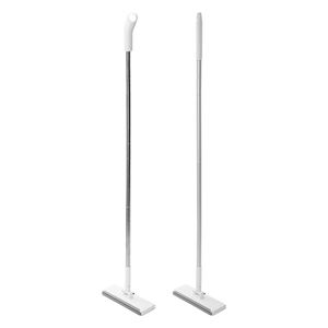 BOOMJOY visage serviette vadrouille avec raclette sol balayeuse vadrouille humide sec jetable vadrouilles nettoyage sol - Product Image 5